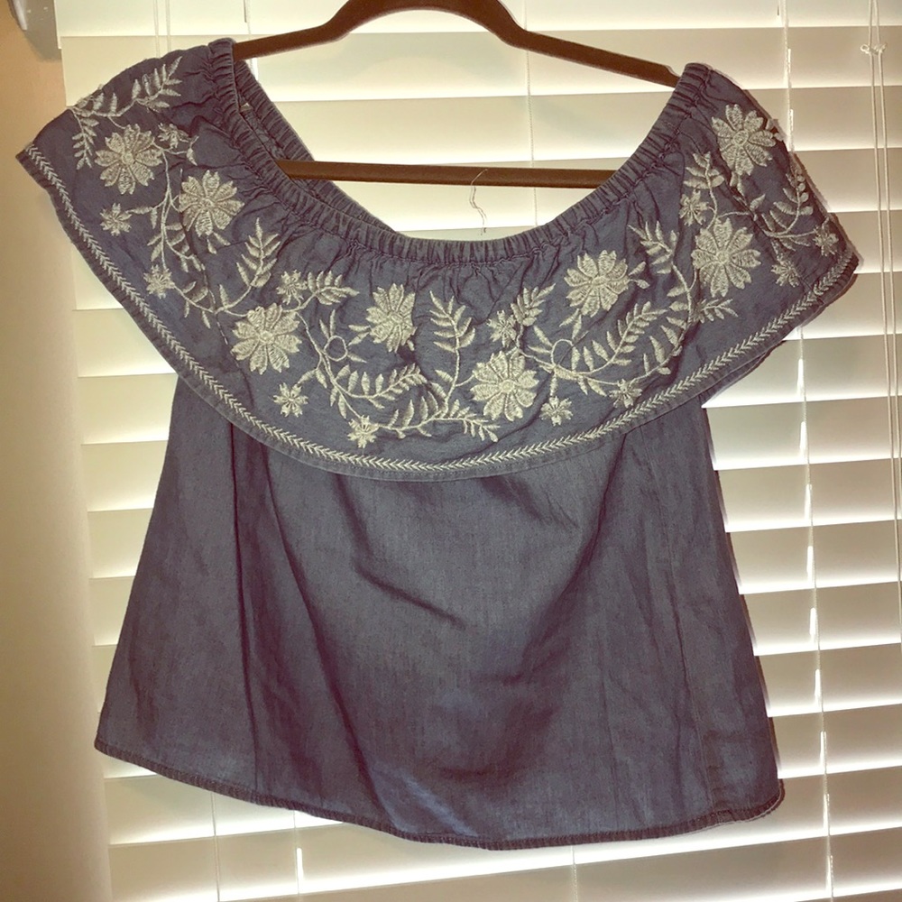 Off the shoulder top